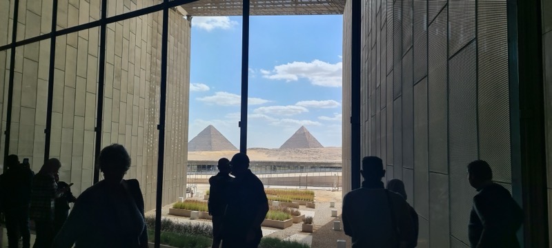 Karnak Temple hypostyle hall with massive columns